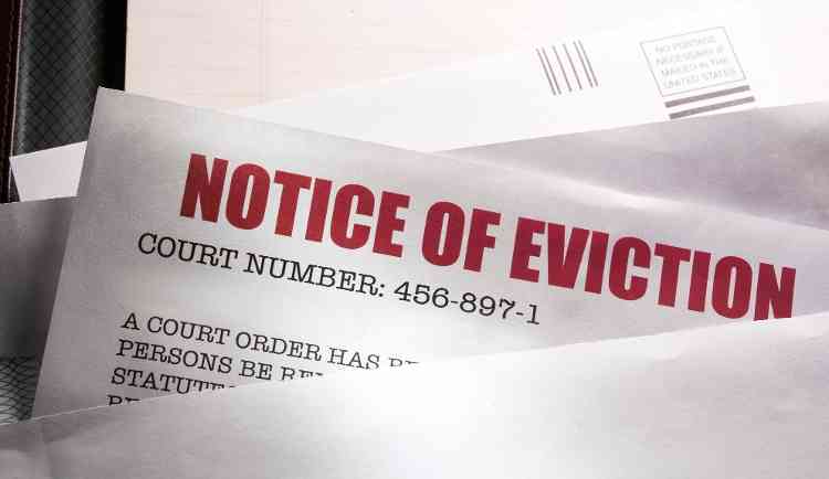 image of eviction notice