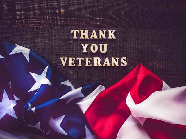 image representing thanks to veterans