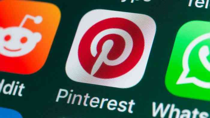 image of pinterest icon