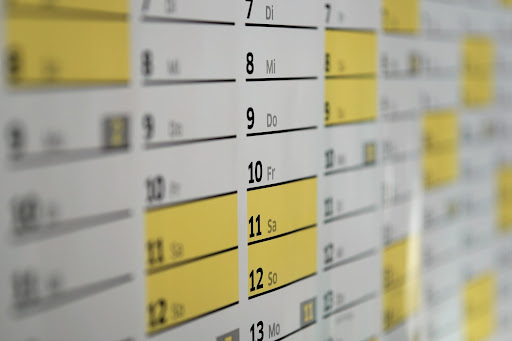 calendar display 